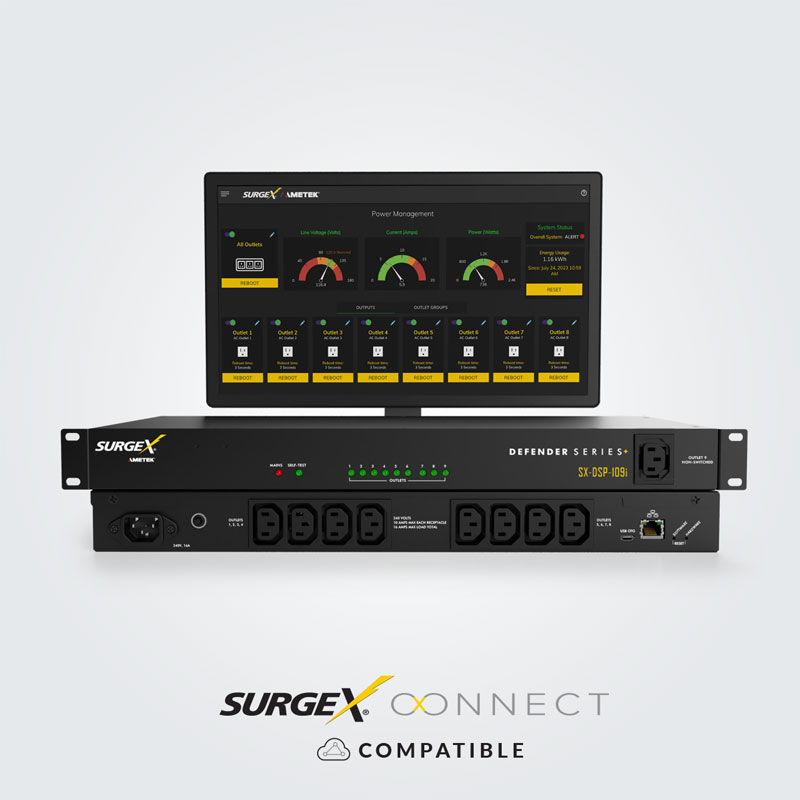 Defender Series+ 220-240V Surge Suppression